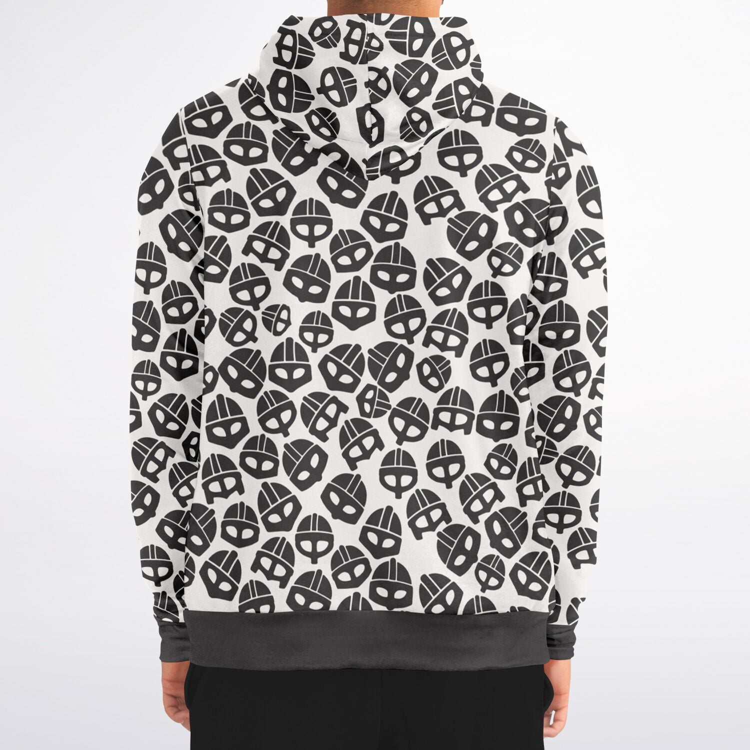 Valsgärde Viking Helmet Zip-Up Hoodie