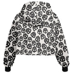 Valsgärde Viking Helmet Croptop Hoodie