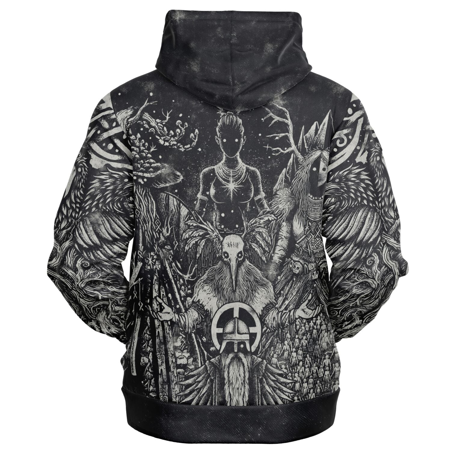 Norse Pantheon Zip-Up Hoodie