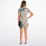 Tie Dye Cavepainting Shirtdress