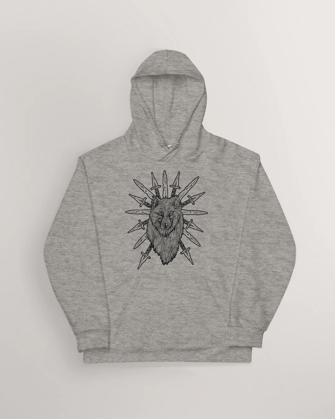 A Wolfs Path Hoodie