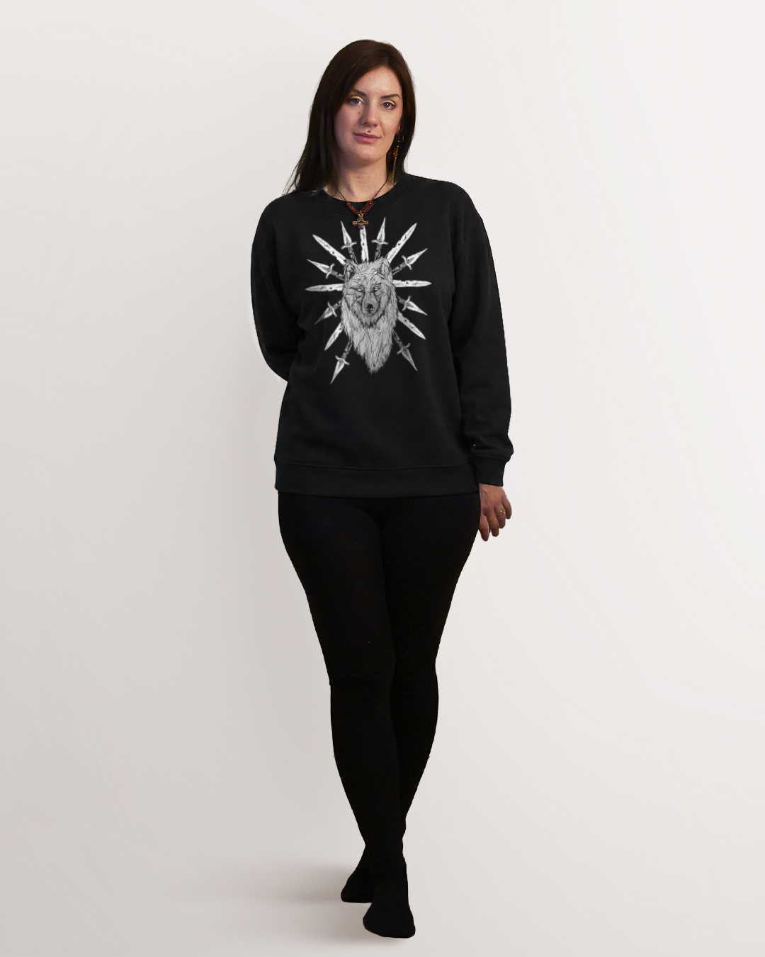 A Wolfs Path Sweatshirt