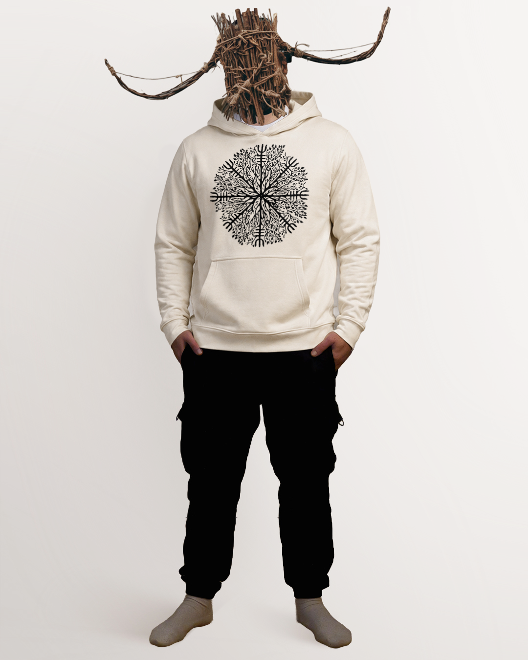 Aegishjalmur Wreath Hoodie