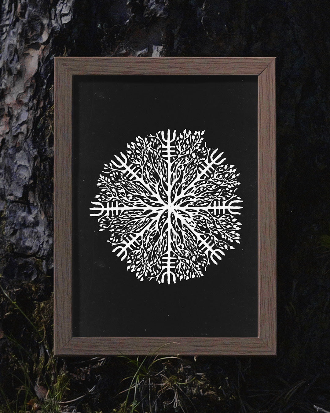 Aegishjalmur Wreath Poster