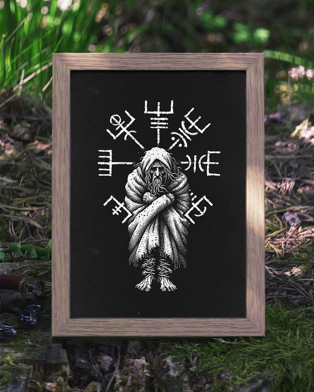 Amidst Aegirs waves Poster