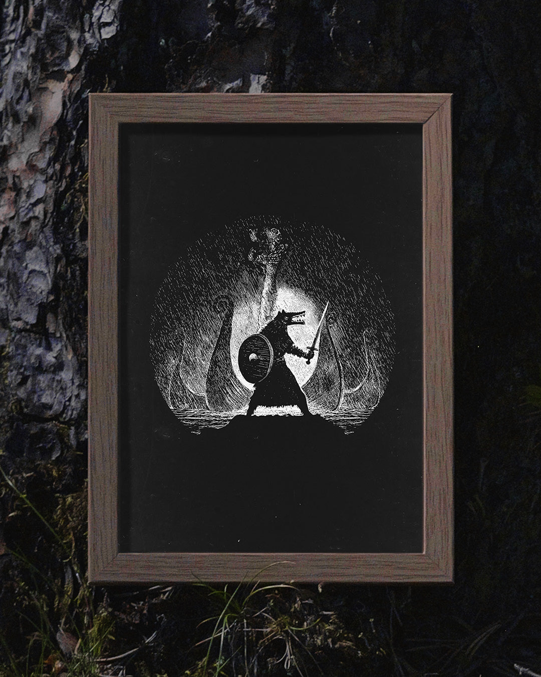 Beginning of a Raid Poster