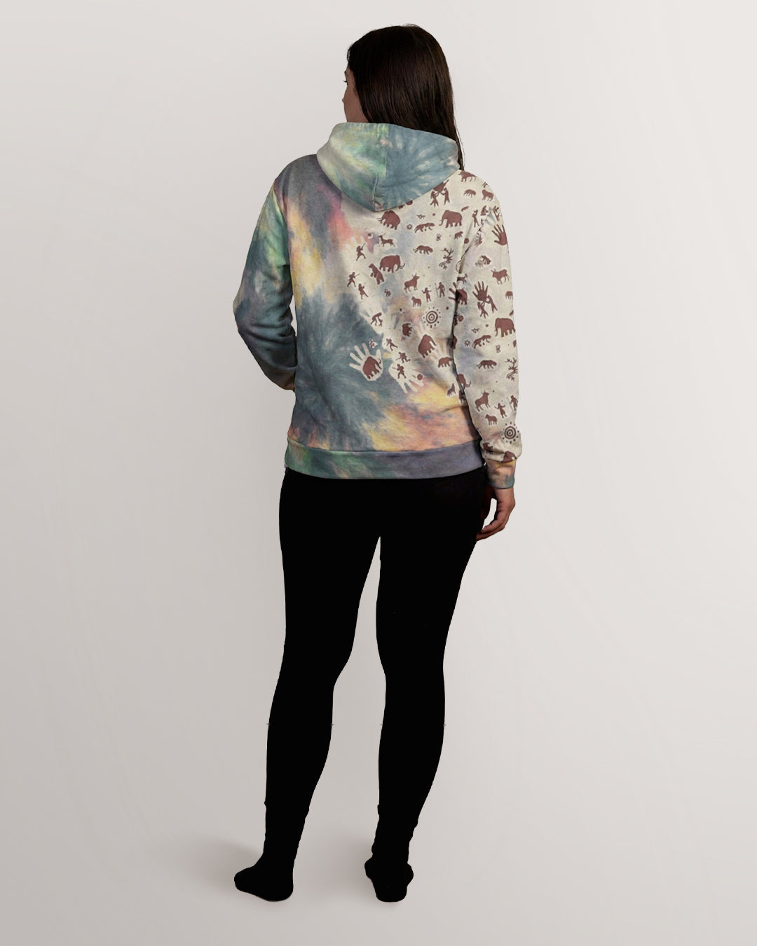Tie Dye Cavepainting Hoodie