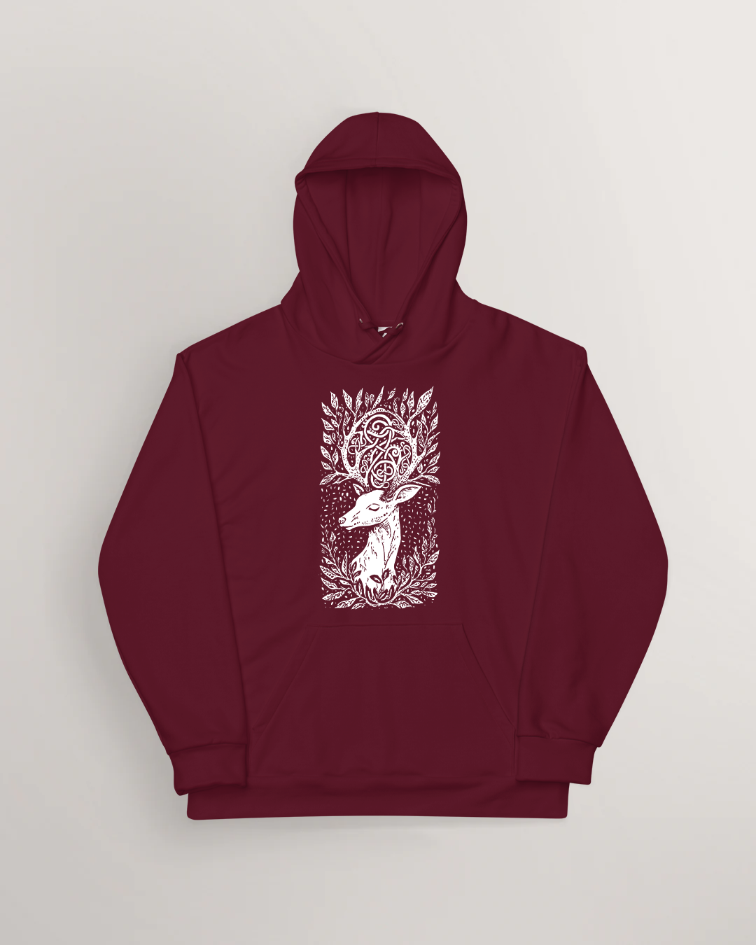Eikthyrnir amongst the leaves Hoodie