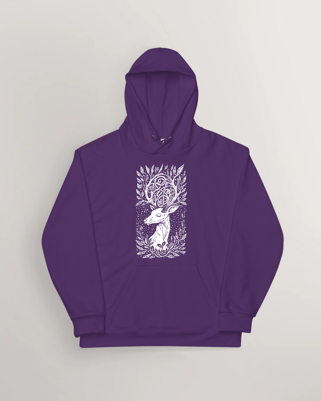 Eikthyrnir amongst the leaves Hoodie