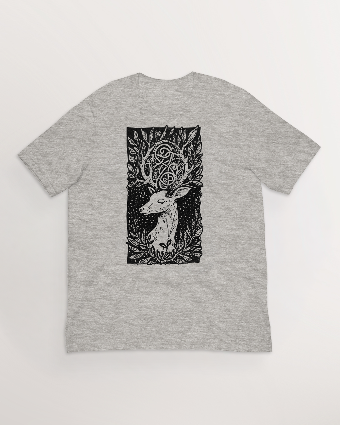Eikthyrnir amongst the leaves T-Shirt