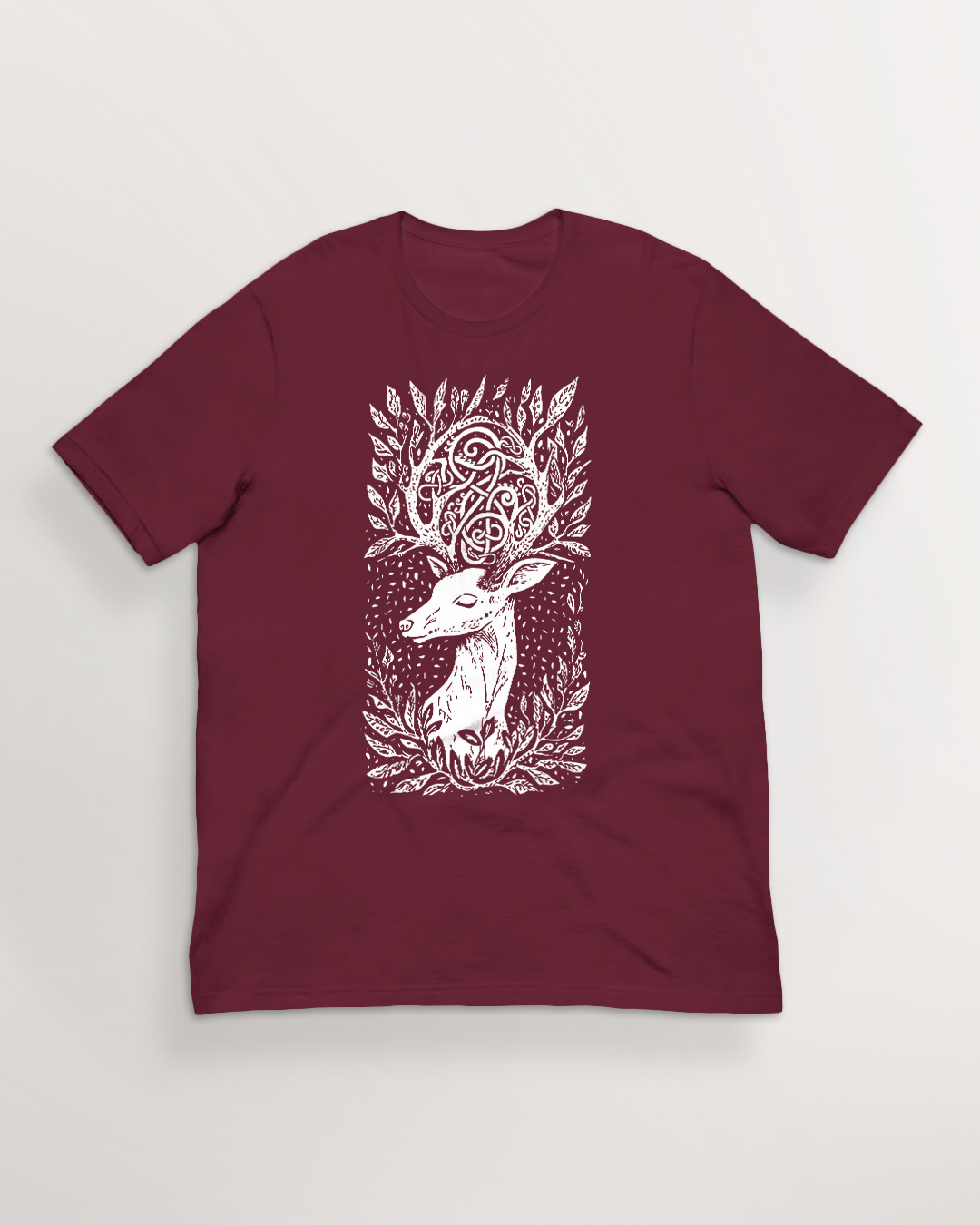 Eikthyrnir amongst the leaves T-Shirt