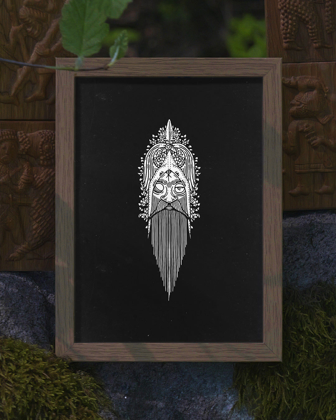 Face of Odin Poster