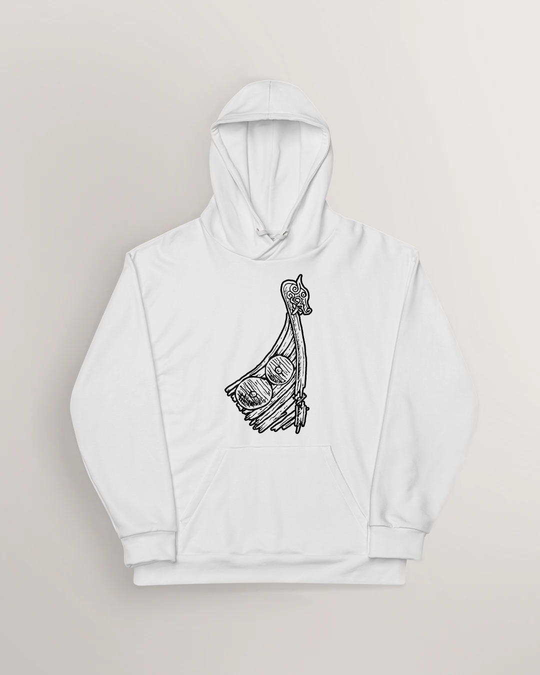Fading Longship Hoodie