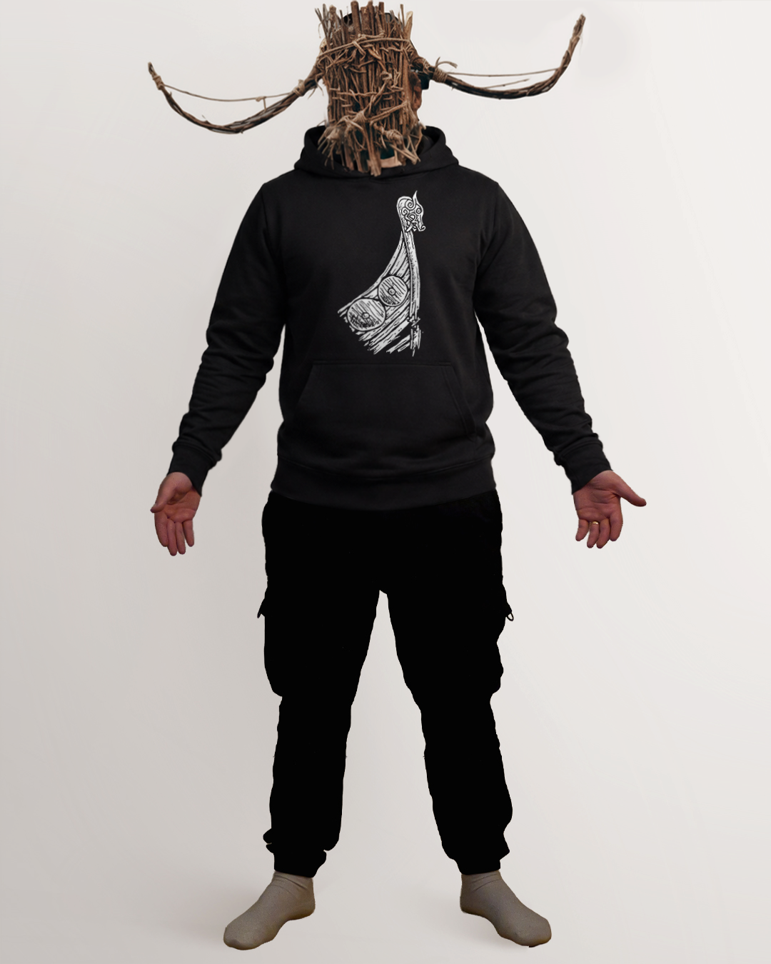 Fading Longship Hoodie