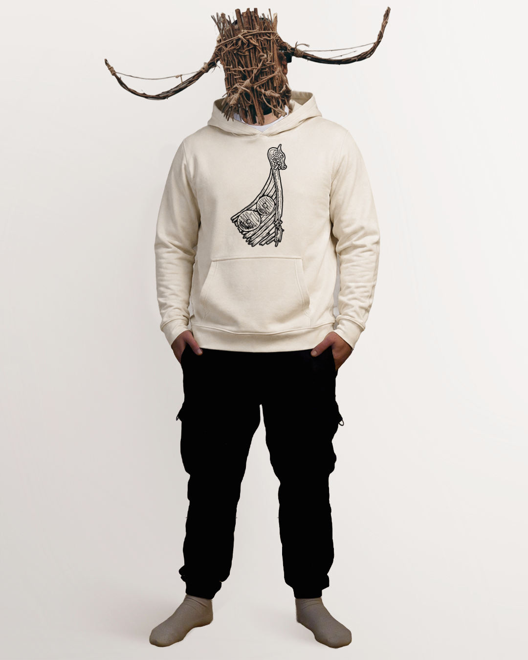 Fading Longship Hoodie