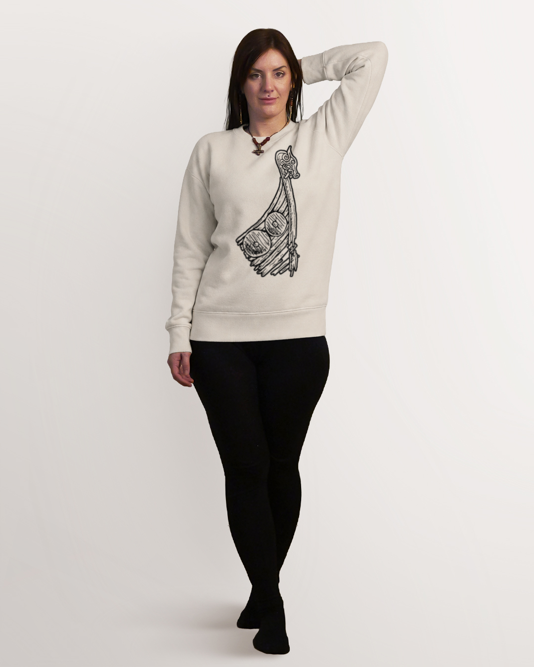 Fading Longship Sweatshirt