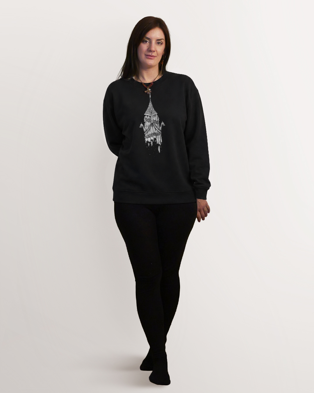 Fading Viking Temple Sweatshirt
