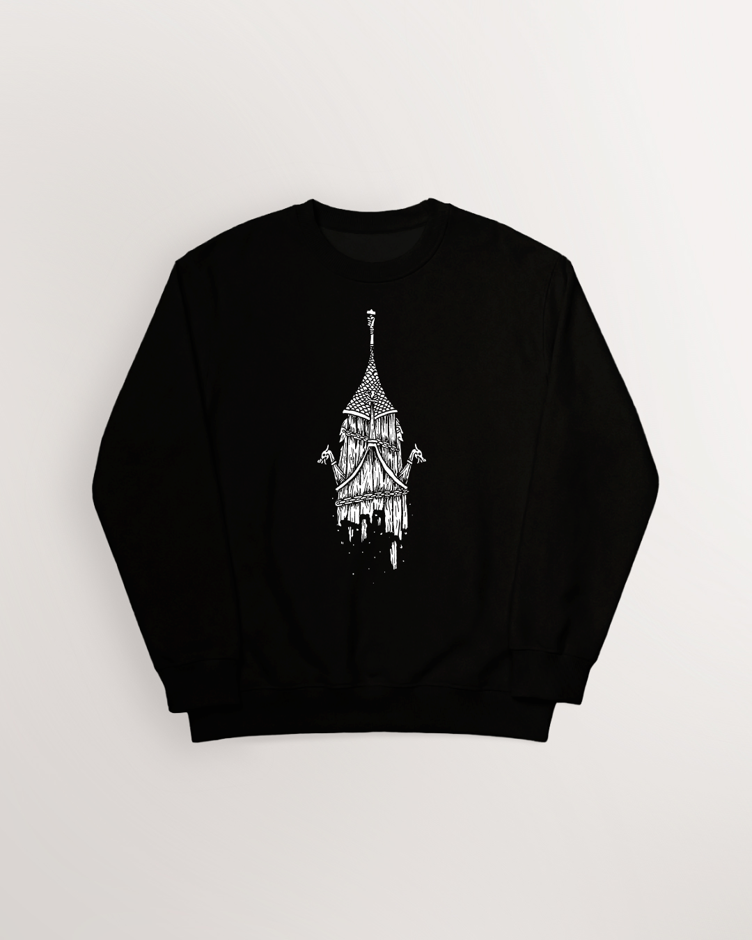 Fading Viking Temple Sweatshirt