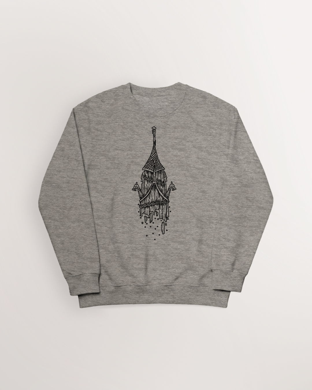 Fading Viking Temple Sweatshirt