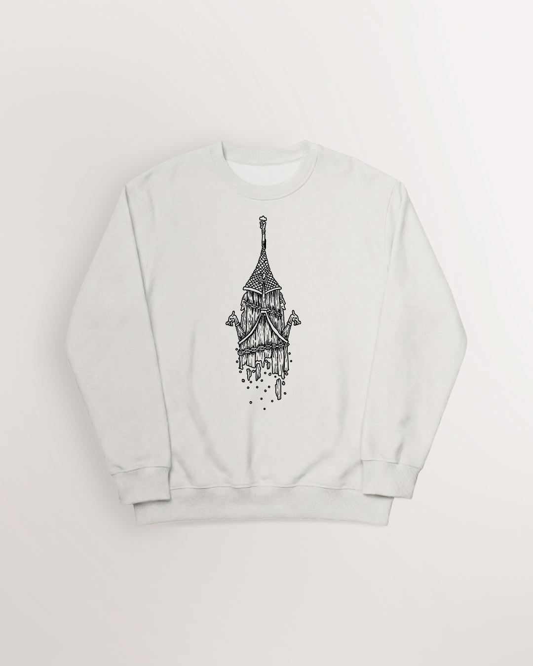Fading Viking Temple Sweatshirt