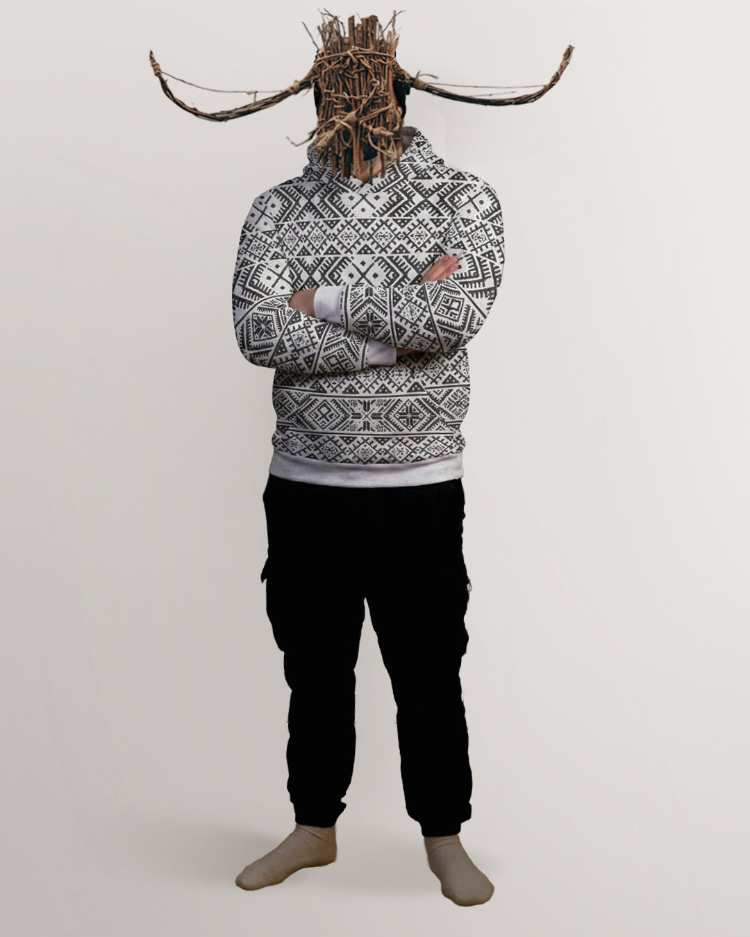 Folk Vegvisir Hoodie