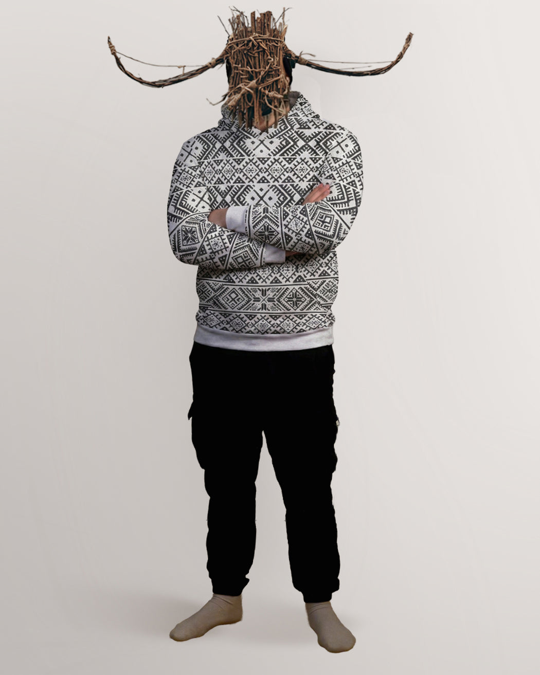 Folk Vegvisir Hoodie