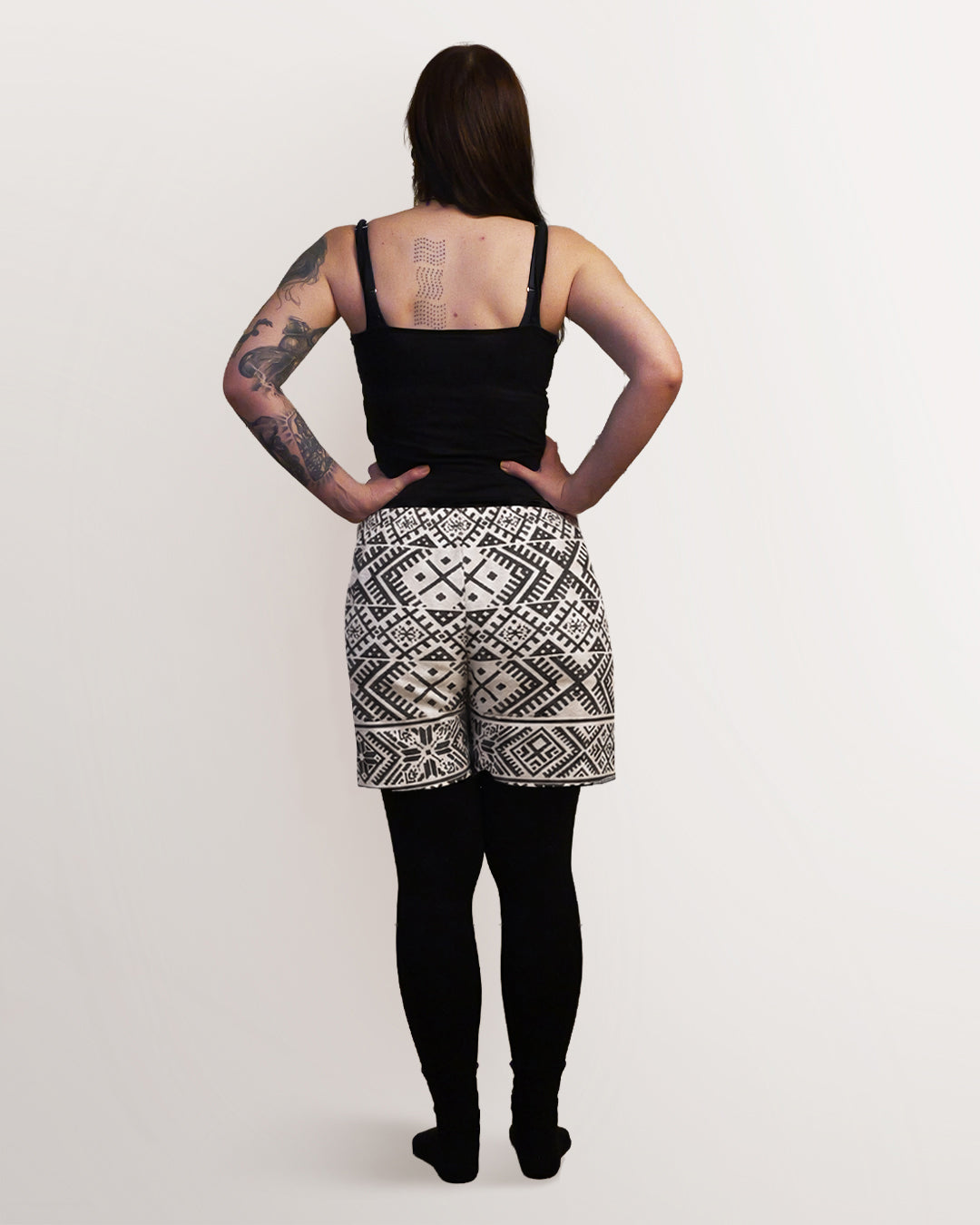 Folk Pattern Shorts