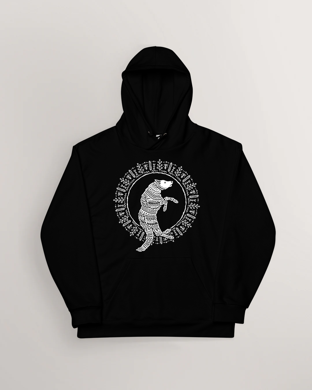 Spell to calm the Wolf Hoodie