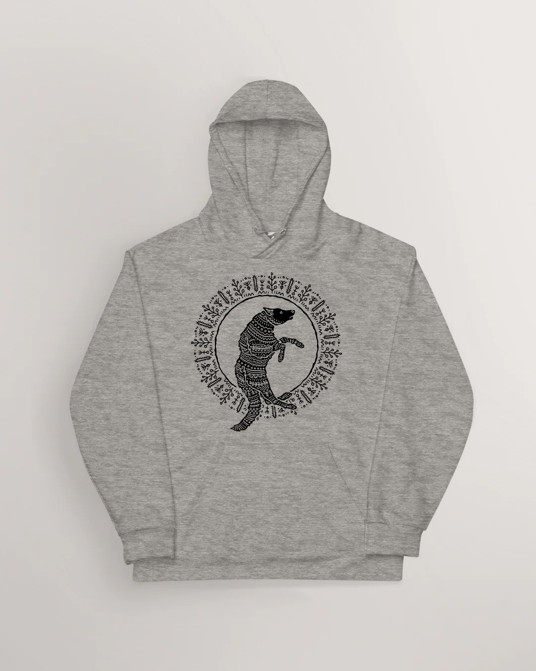 Spell to calm the Wolf Hoodie