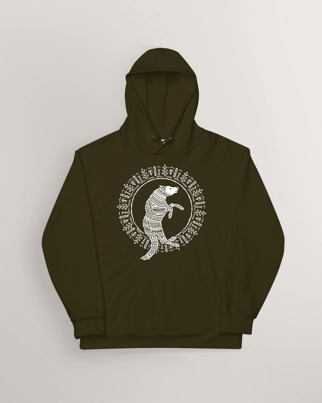 Spell to calm the Wolf Hoodie