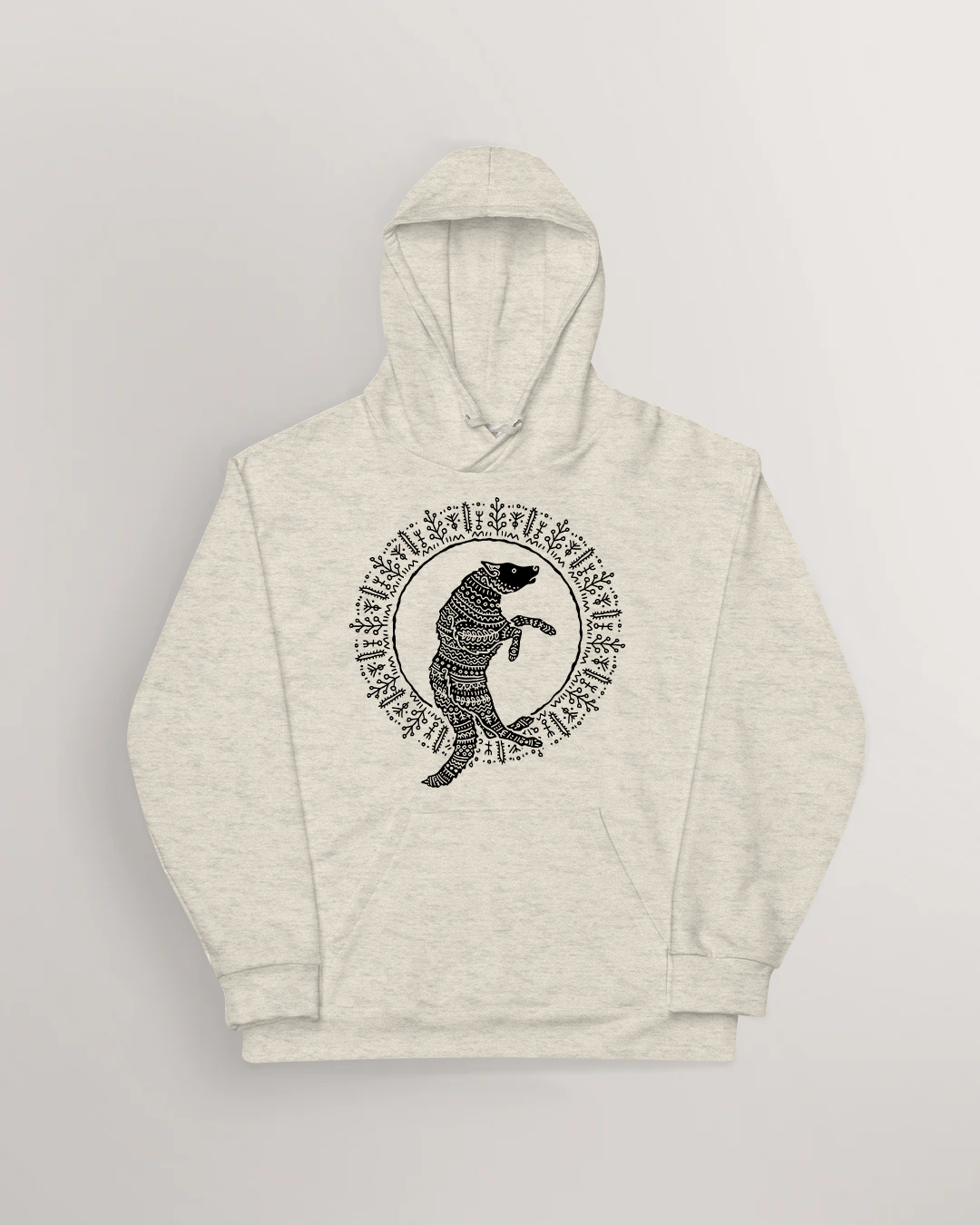 Spell to calm the Wolf Hoodie