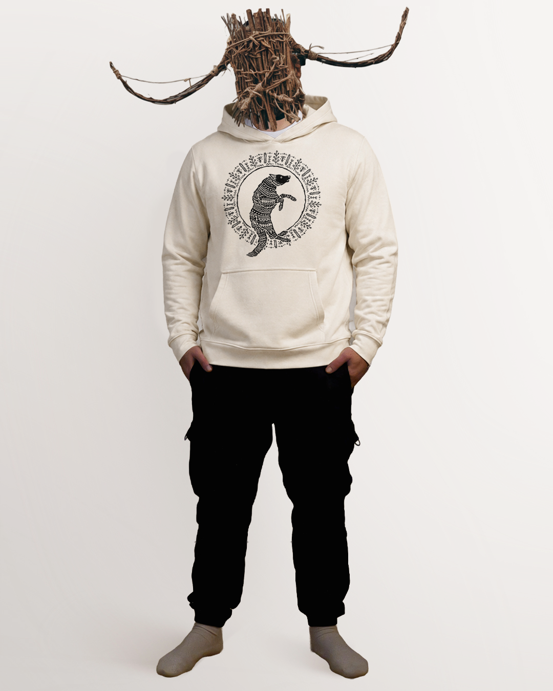 Spell to calm the Wolf Hoodie
