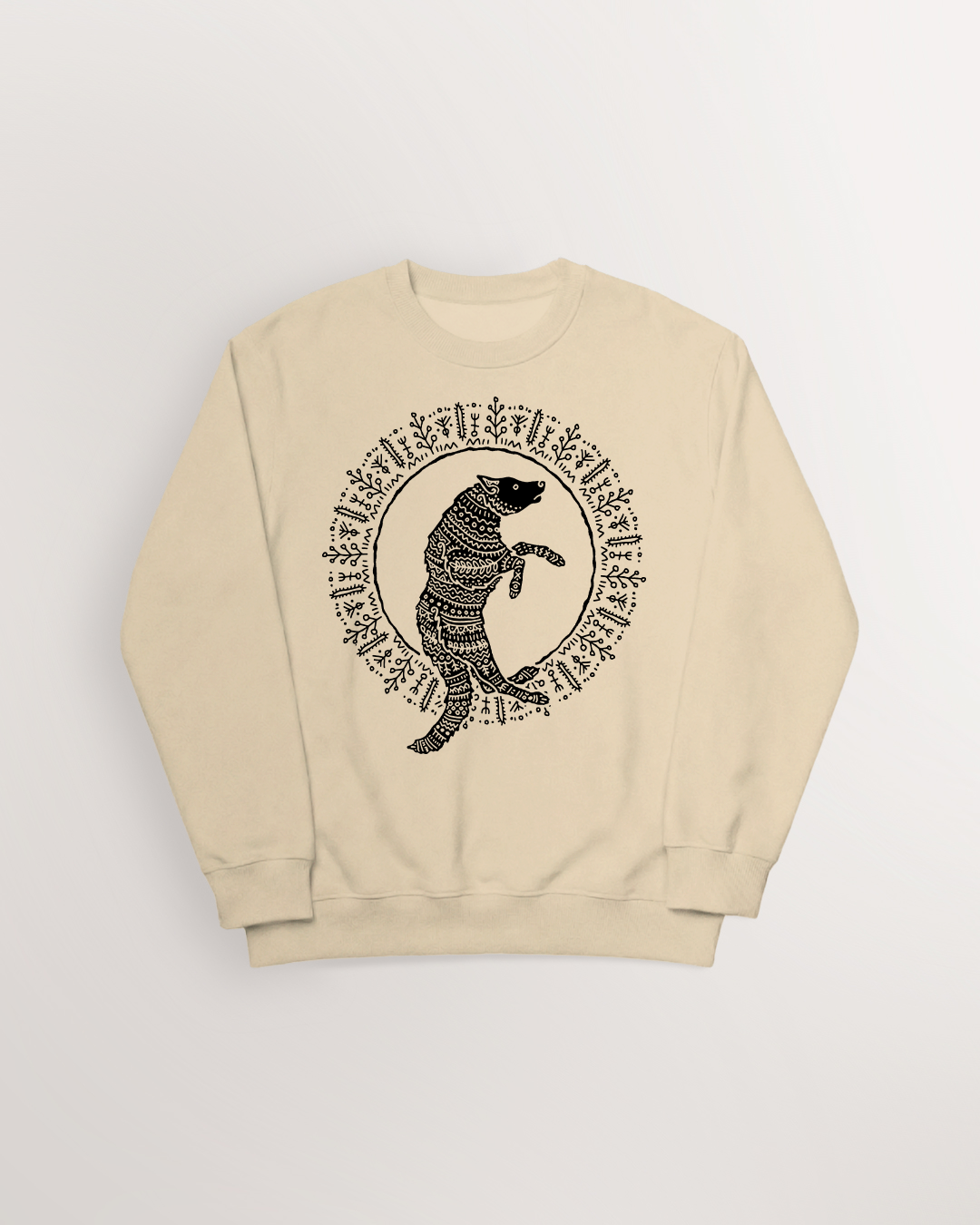 Spell to calm the Wolf Sweatshirt