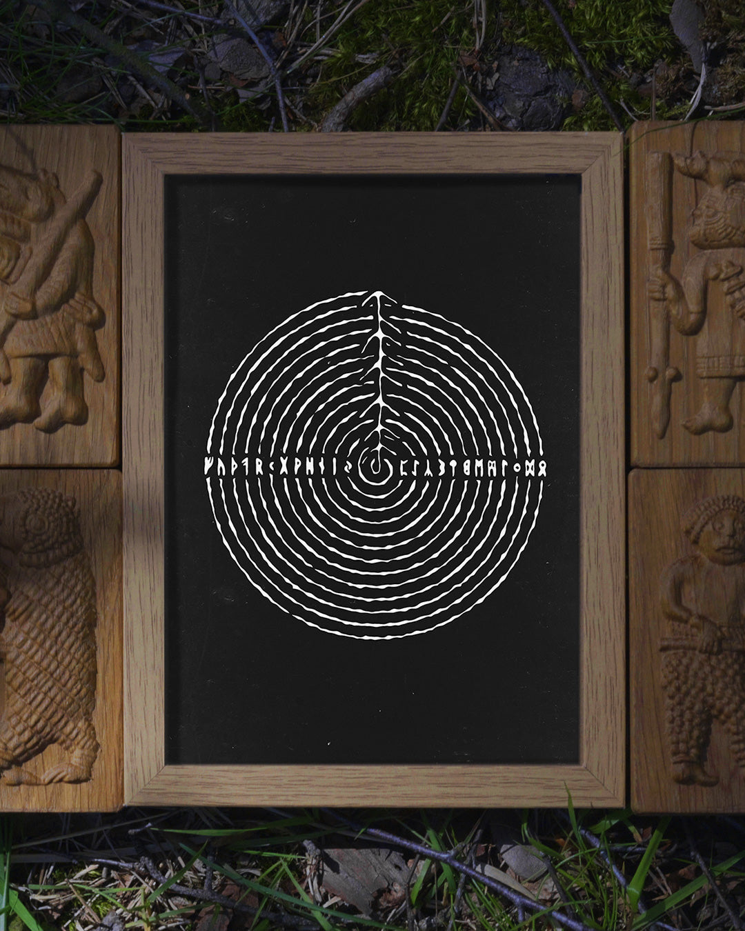 Futhark Ring Poster