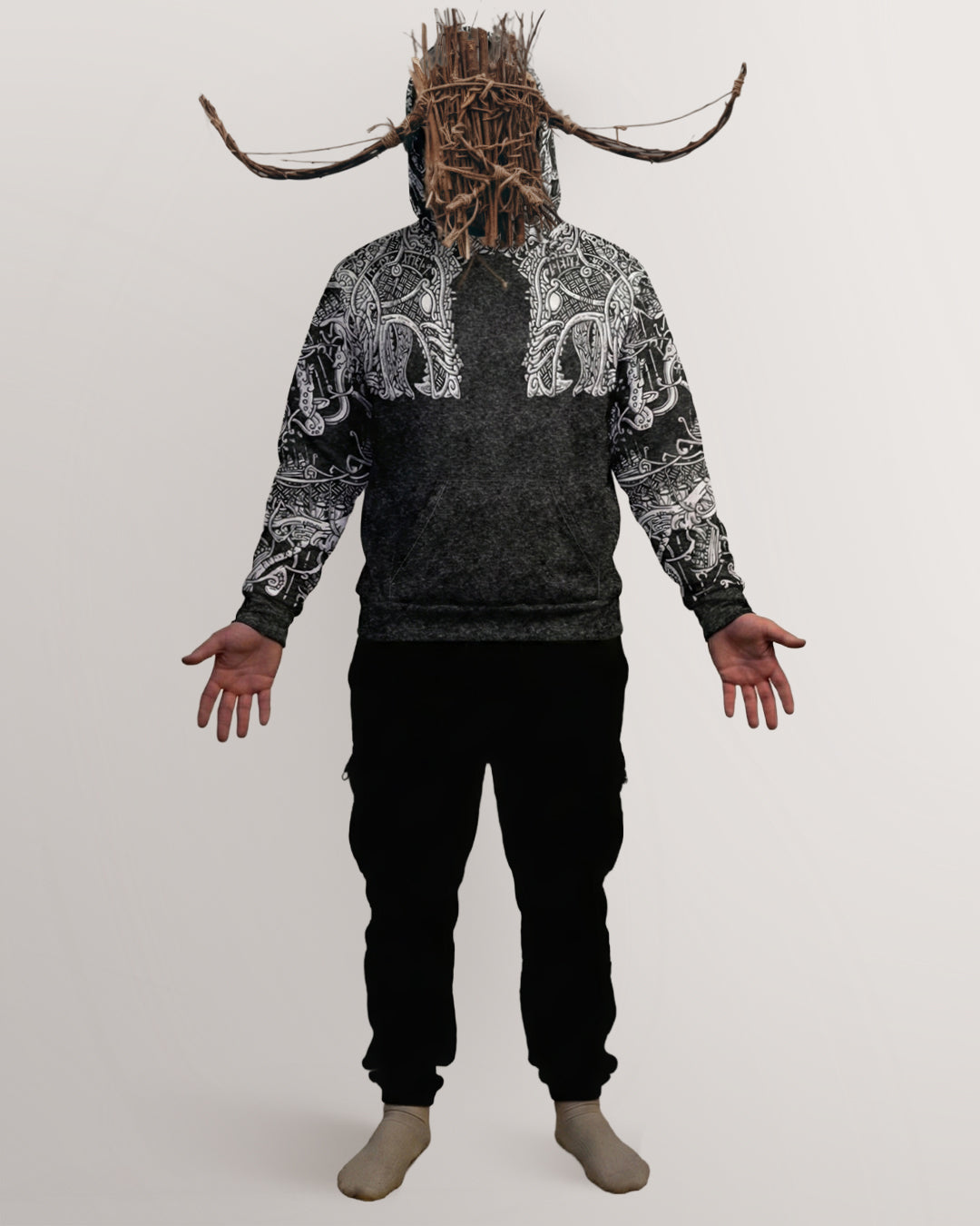 Geri and Freki Hoodie