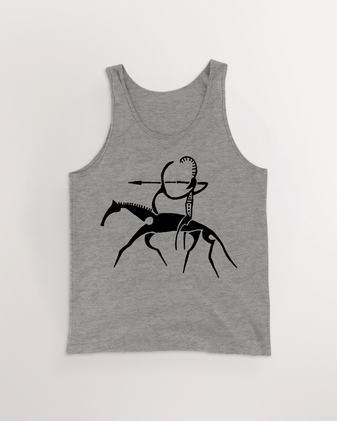 Horseback Archer Petroglyph Tanktop