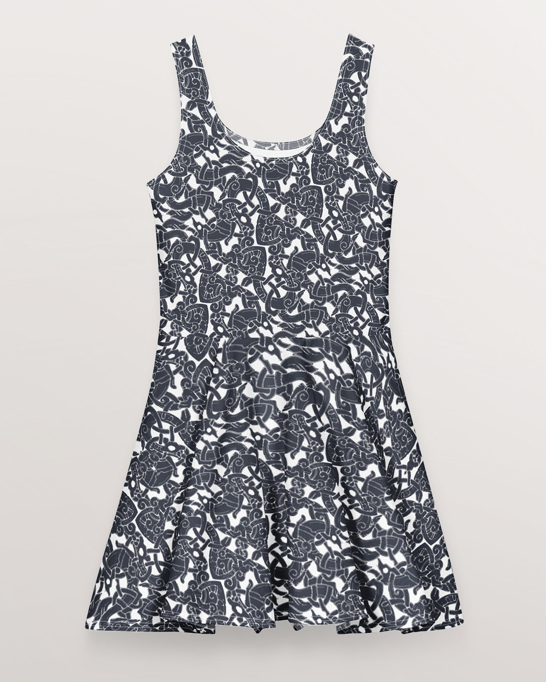 Jelling Wolves Skater Dress