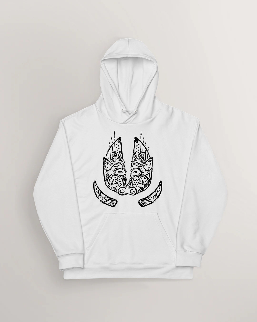 Knotwork Paw of the Boar Hoodie