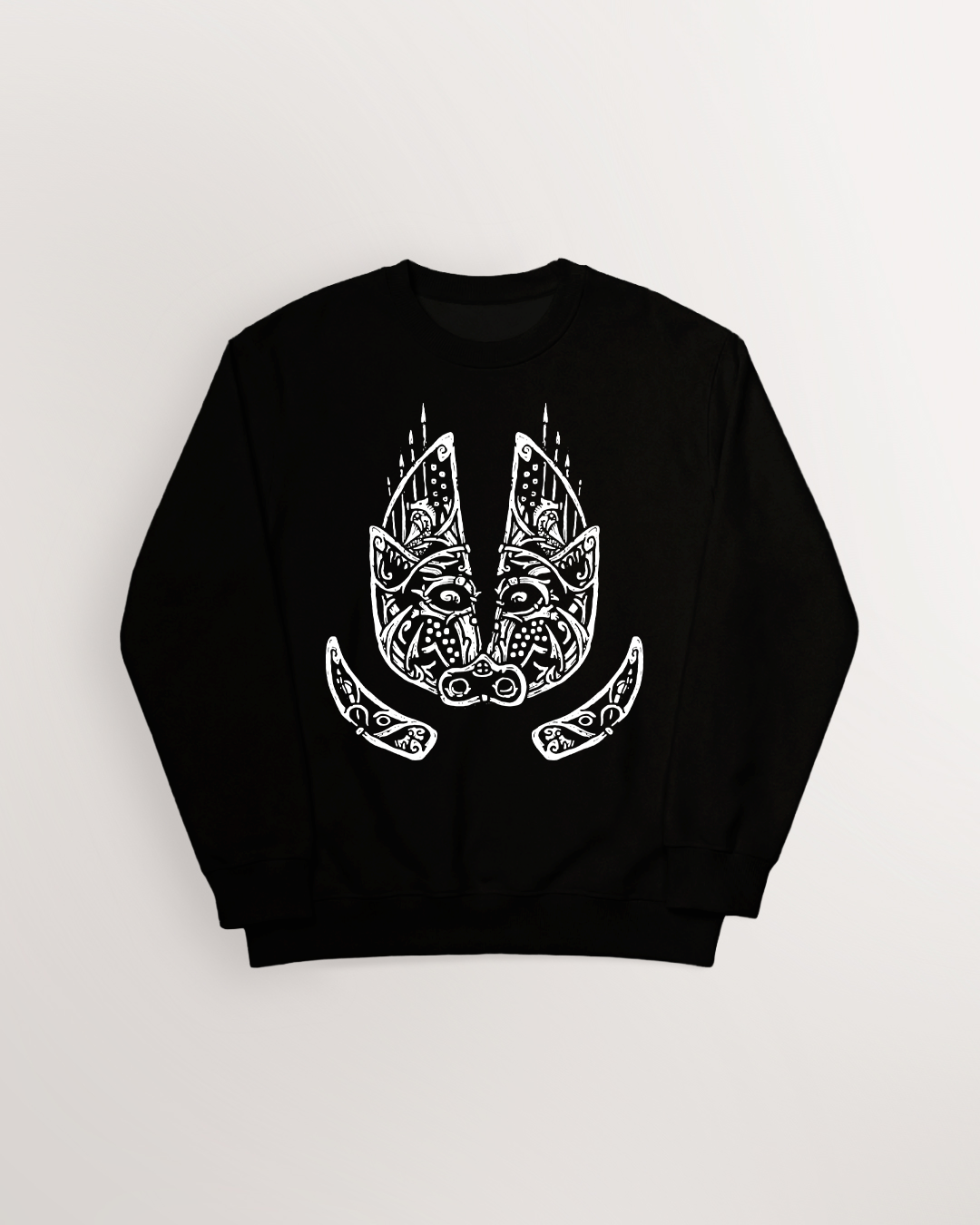 Knotwork Paw of the Boar Sweatshirt