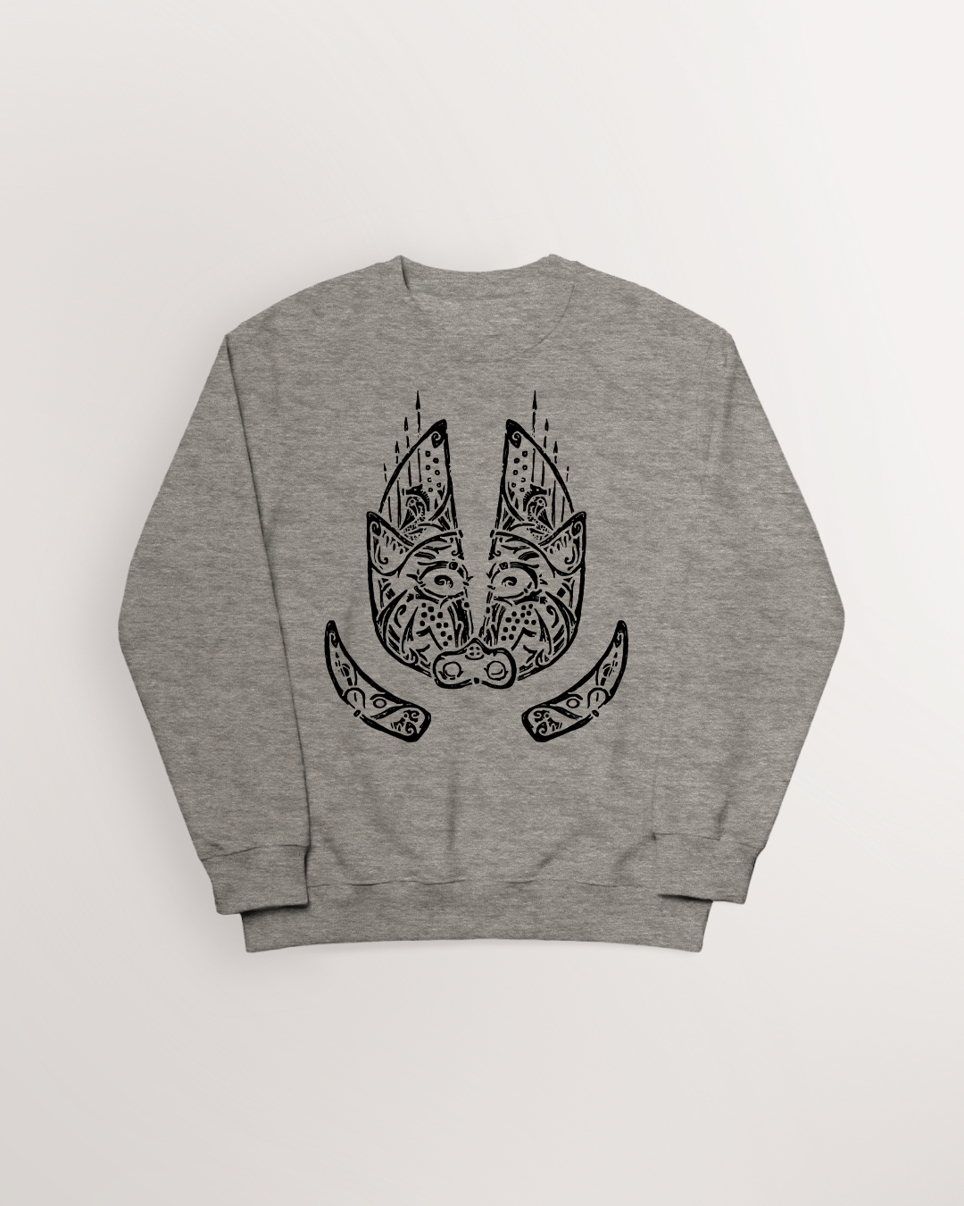 Knotwork Paw of the Boar Sweatshirt