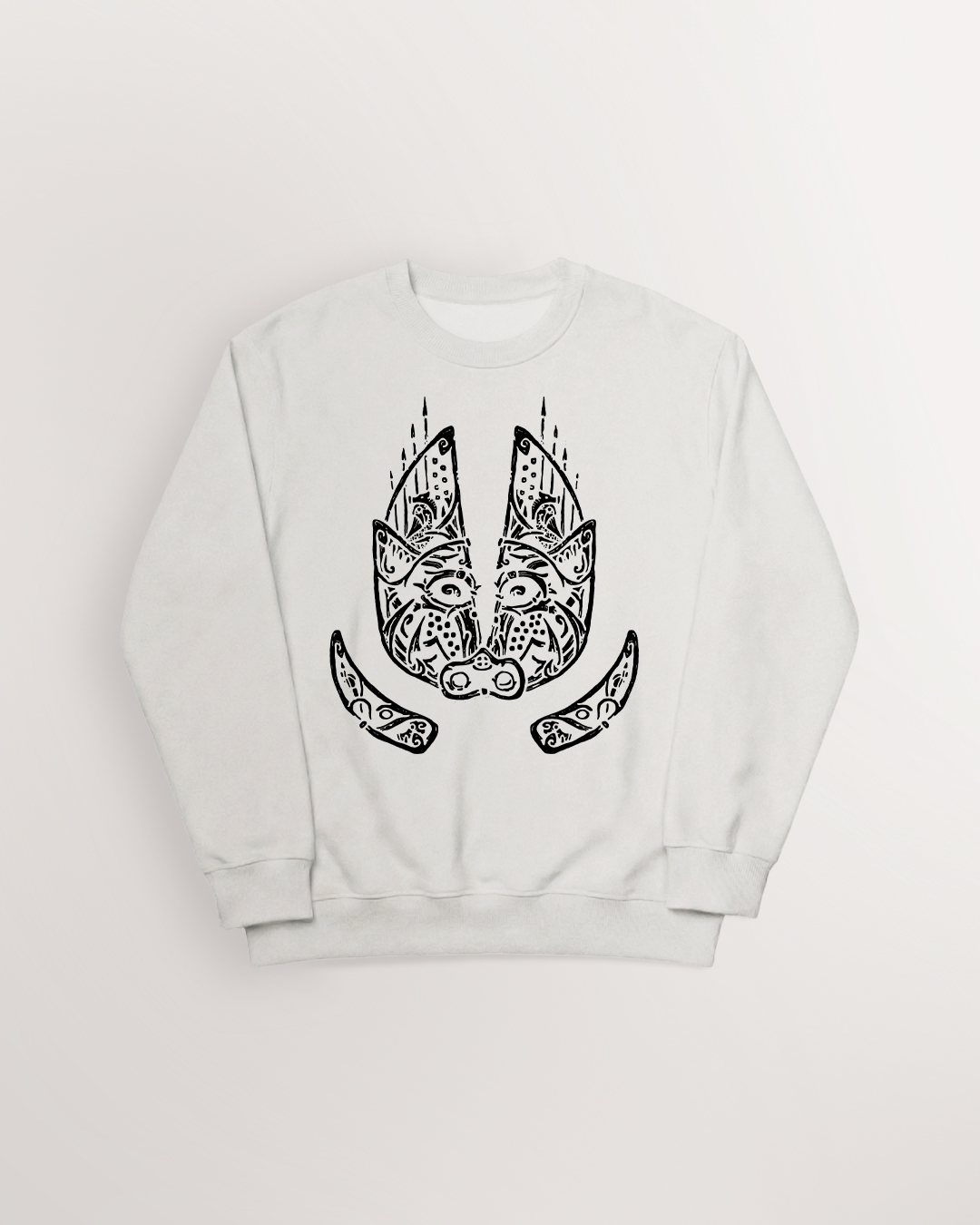 Knotwork Paw of the Boar Sweatshirt