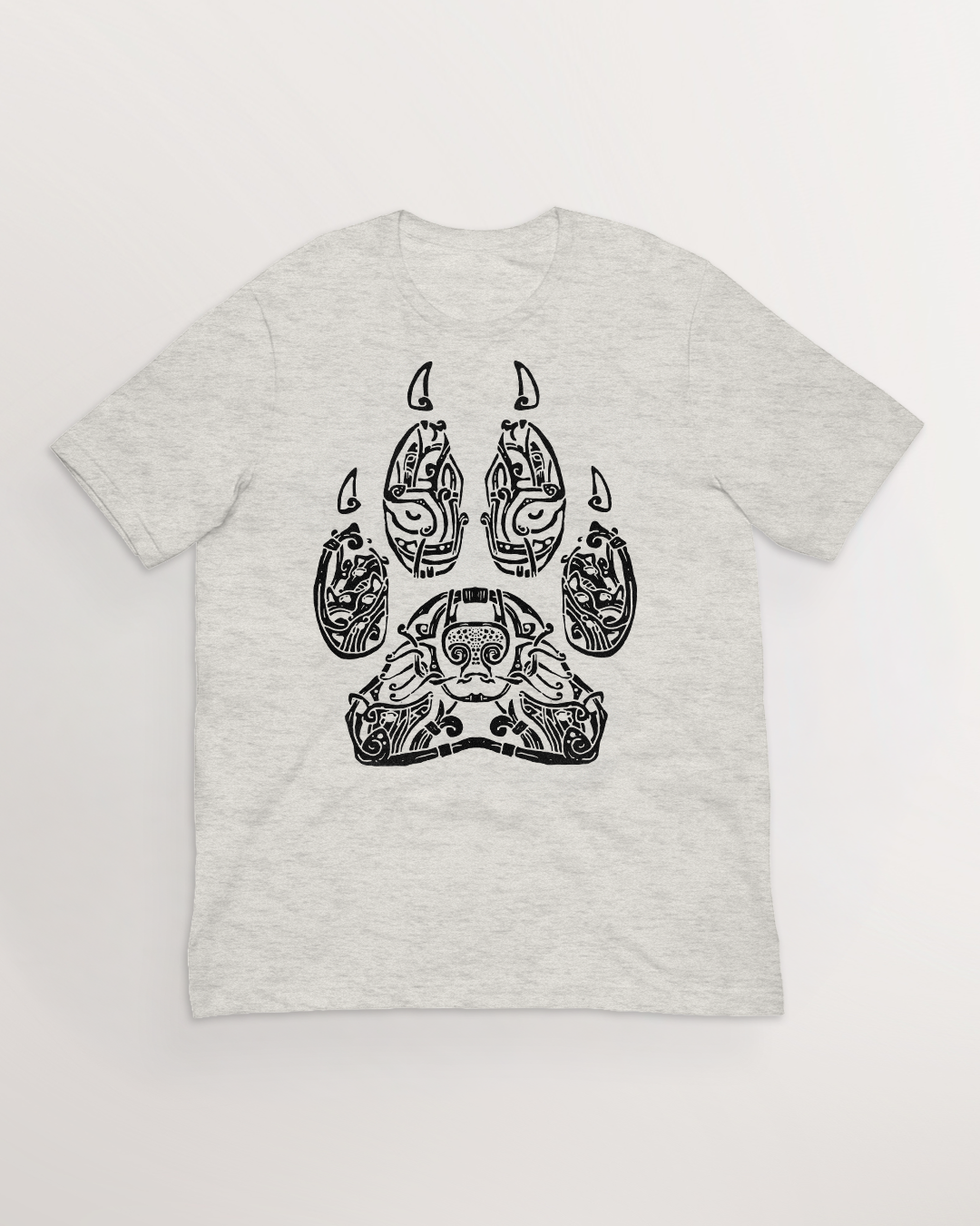Knotwork Paw of the Wolf T-Shirt