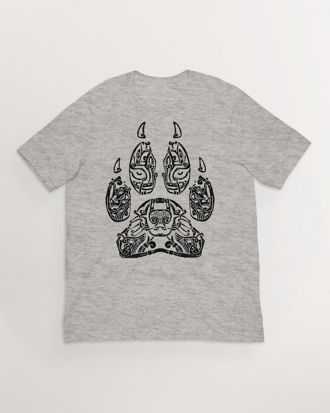 Knotwork Paw of the Wolf T-Shirt