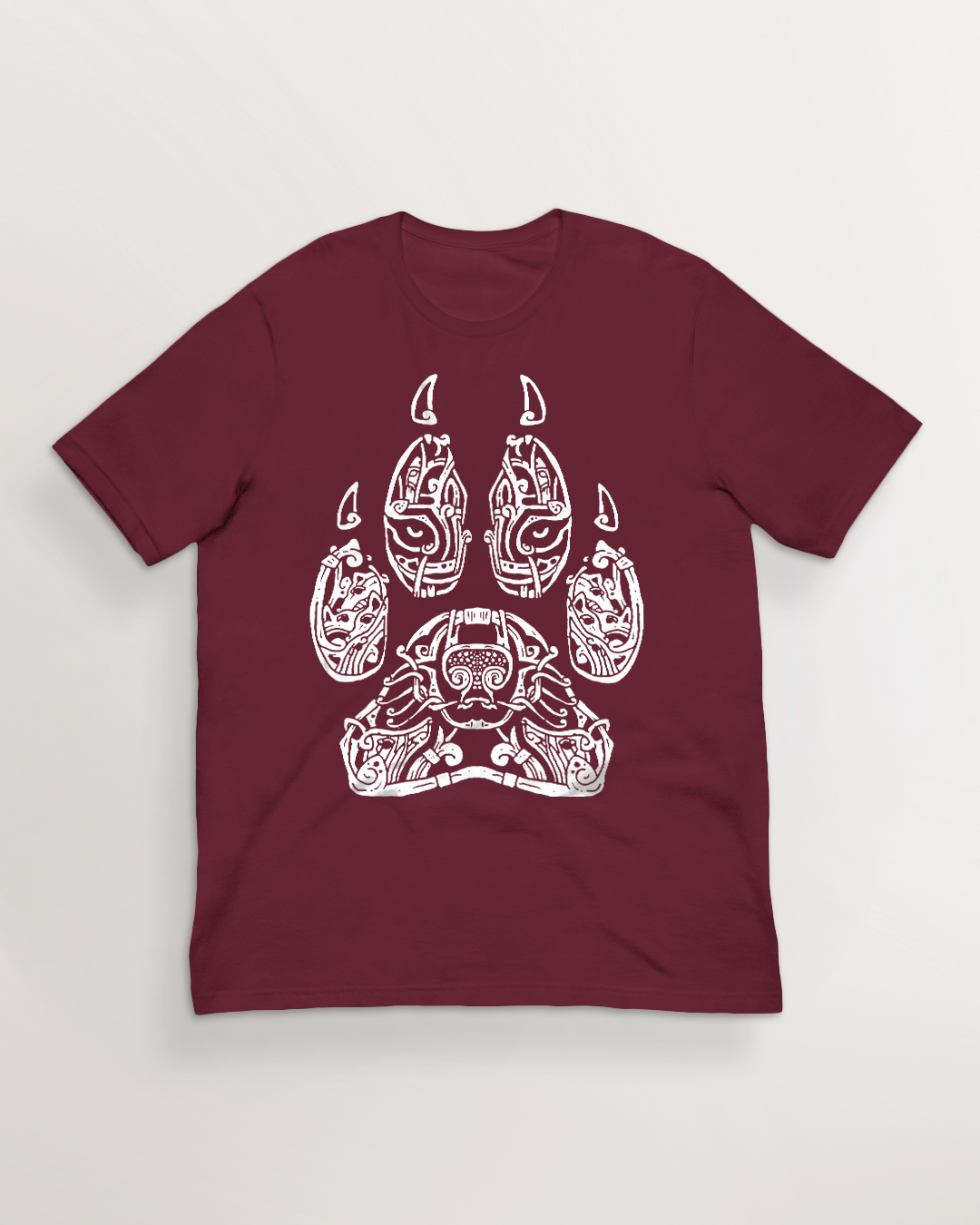 Knotwork Paw of the Wolf T-Shirt