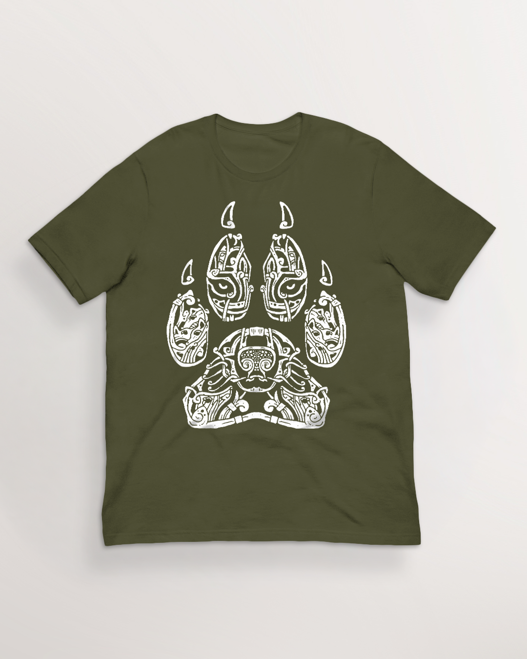 Knotwork Paw of the Wolf T-Shirt