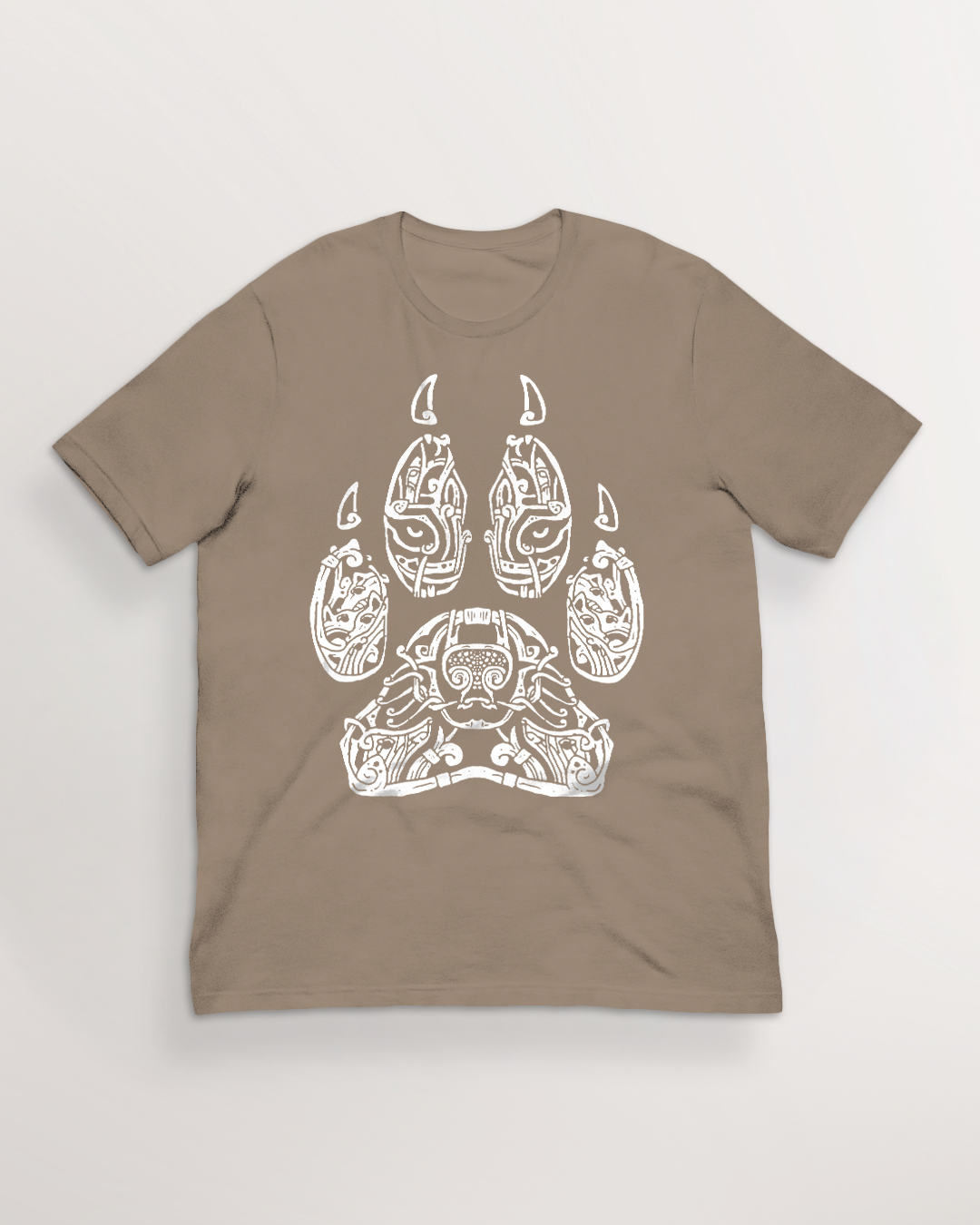 Knotwork Paw of the Wolf T-Shirt