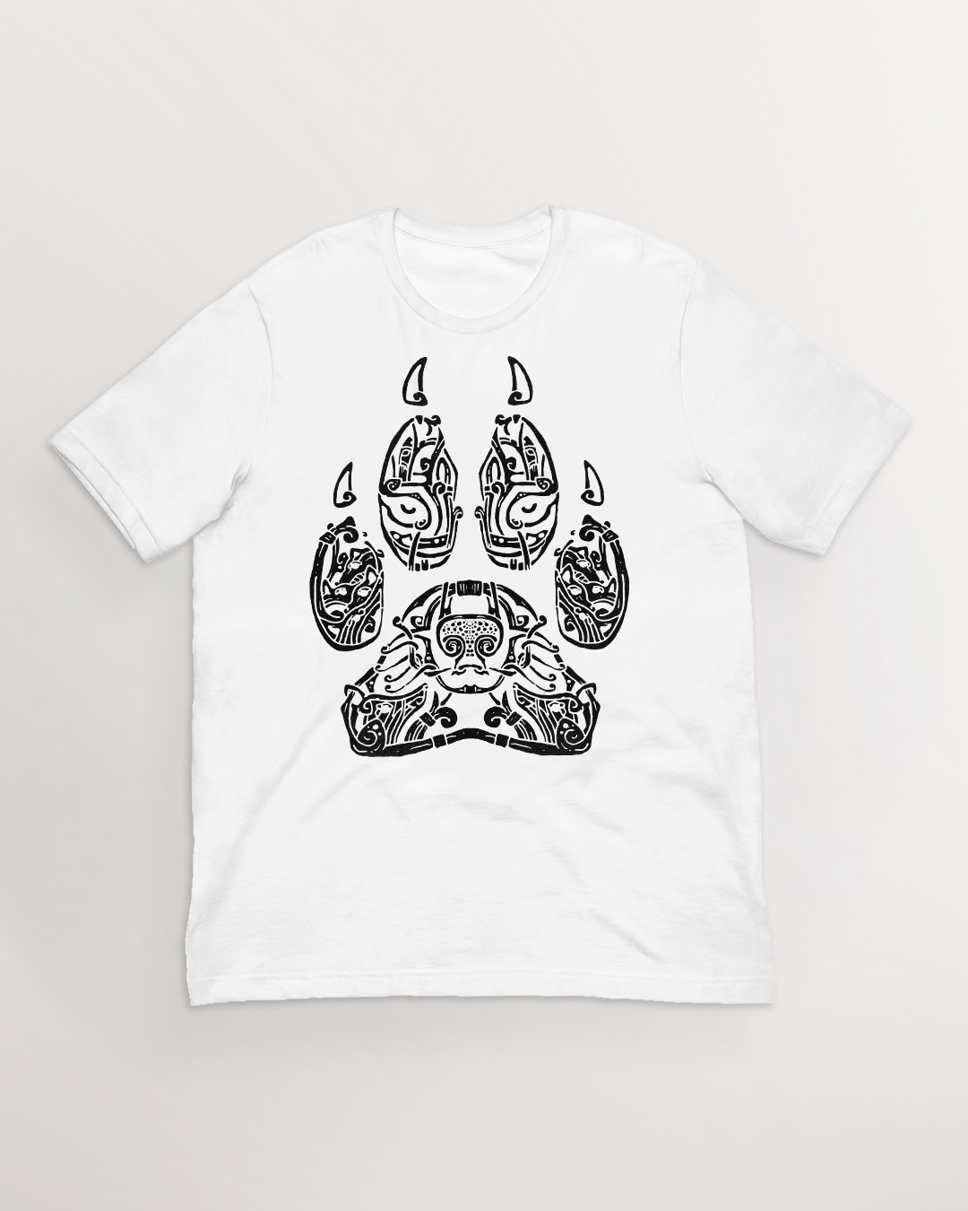 Knotwork Paw of the Wolf T-Shirt