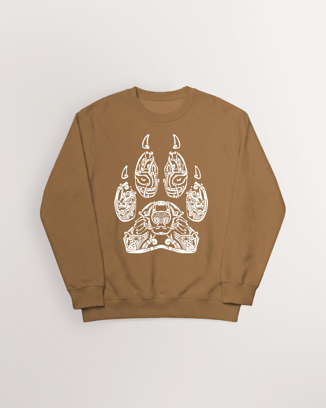 Knotwork Paw of the Wolf Sweatshirt