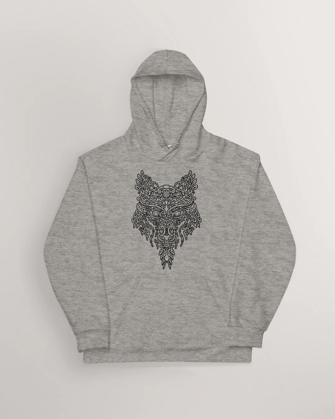 Knotwork of Fenrir Hoodie