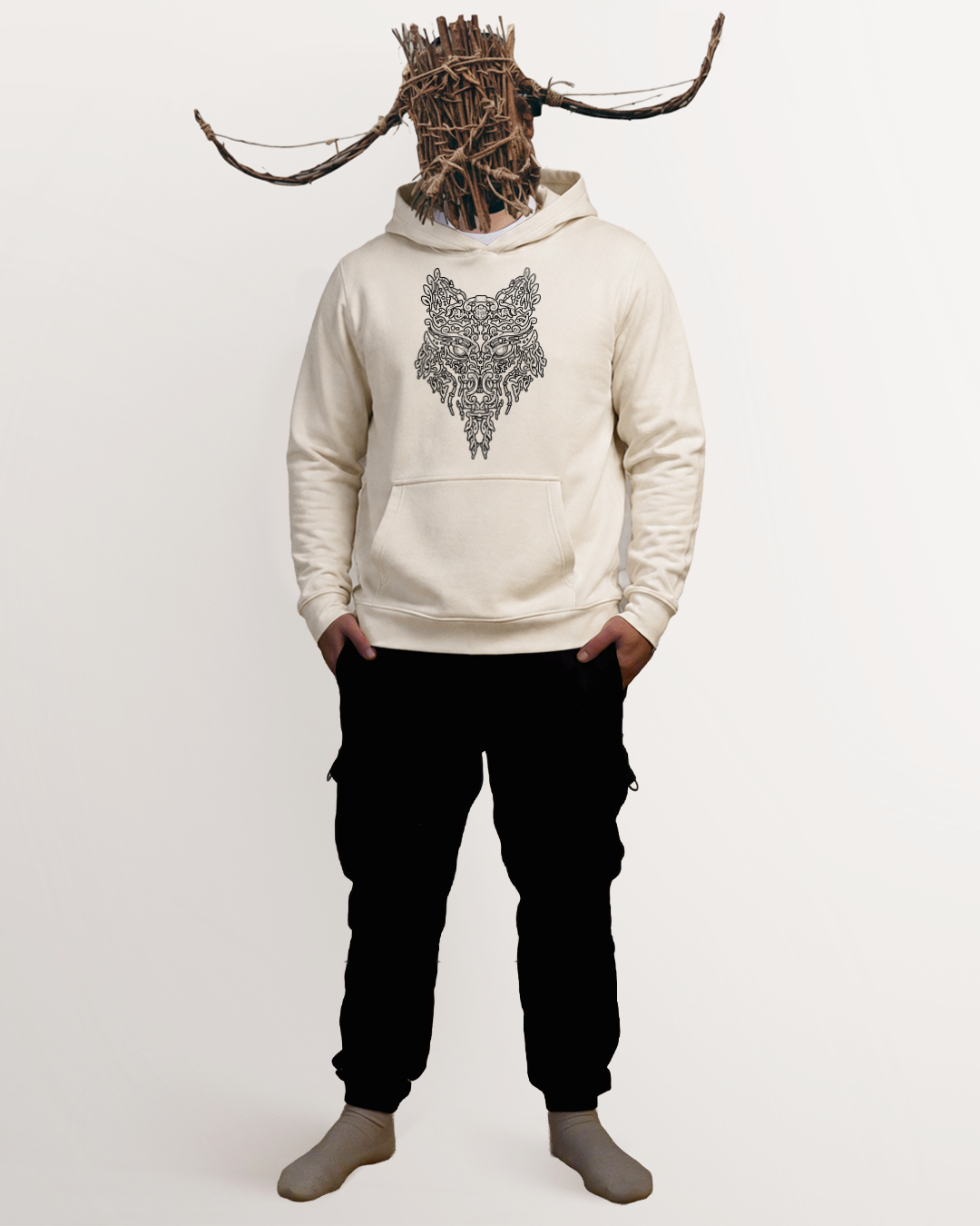 Knotwork of Fenrir Hoodie